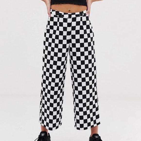 Reclaimed Vintage Pants - RECLAIMED VINTAGE Check Pants 4